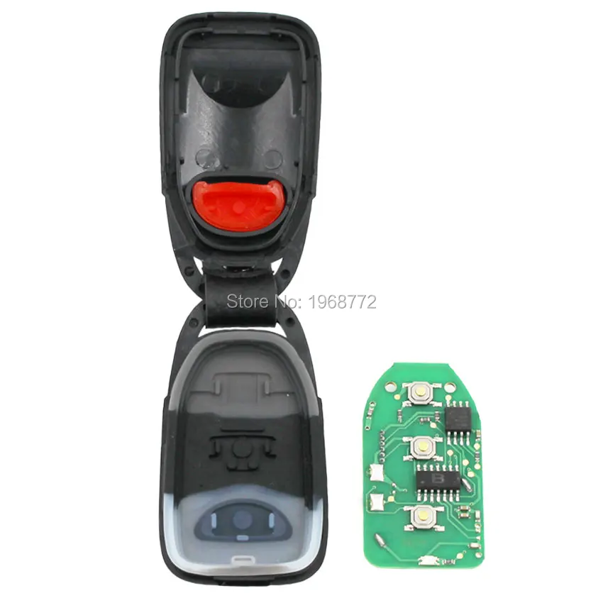 5 шт./лот KD B09 KD900 URG200 дистанционного Управление 3 + 1 кнопки ключа для KEYDIY 4