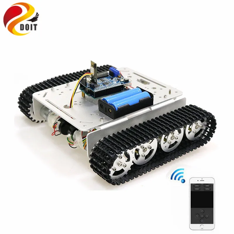 T200 ручка/Bluetooth/Wi Fi RC управляемый робот танк шасси автомобильный комплект для Arduino