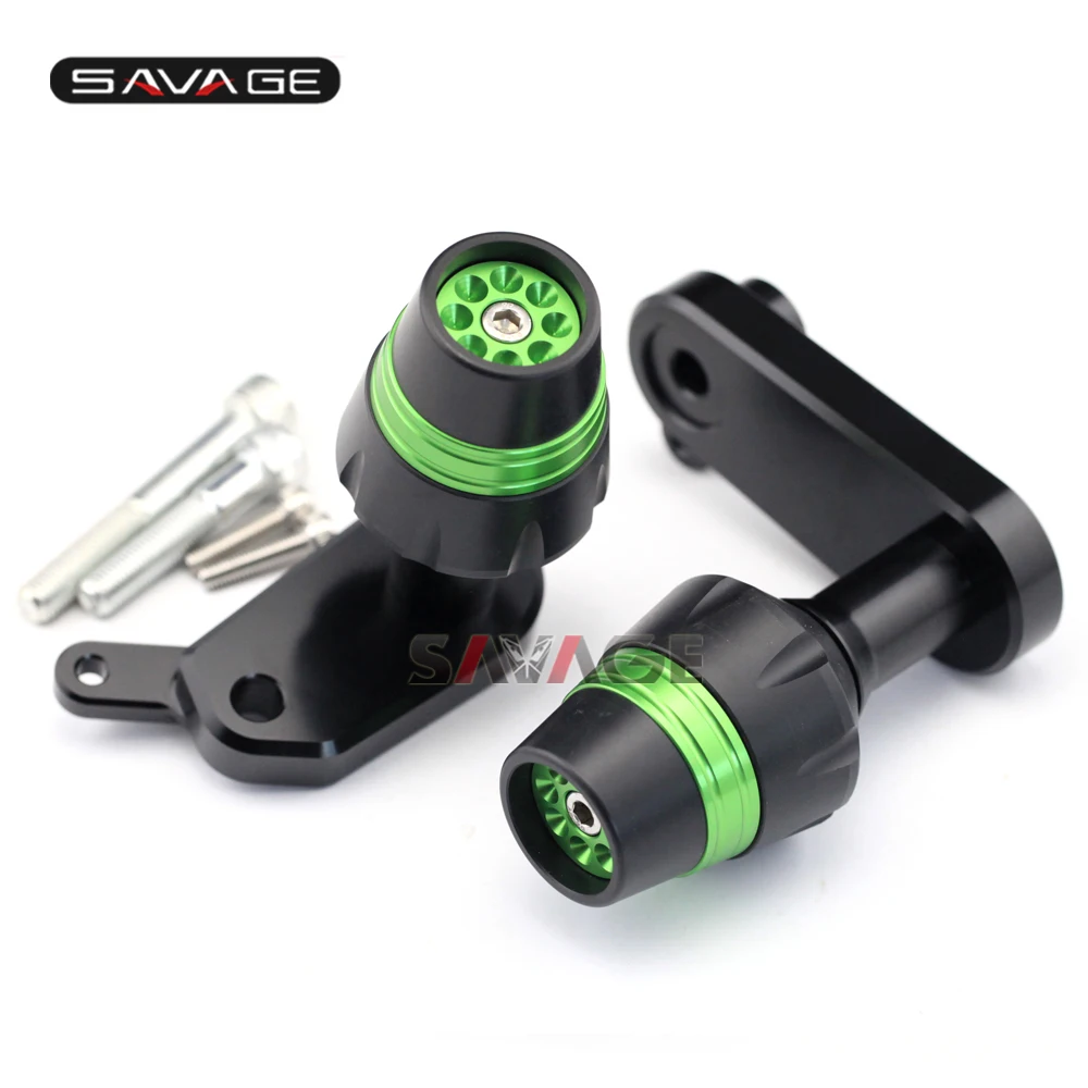 Рамки Ползунки Крушение протектор для Kawasaki ZX-6R ZX6R ниндзя 2009-2012 10 11 Аксессуары для мотоциклов бобин Защита от падения для мотоциклов