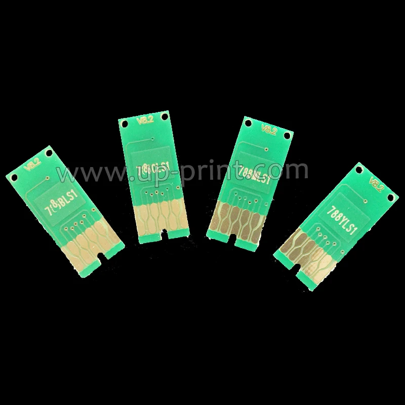 T7881 788XXL чип большой емкости для epson WF-5110 WF-5190 WF-5620 WF-5690 принтера на многоразовом