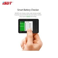original isdt battgo bg 8s smart battery checker balancer receiver signal tester quick charge function