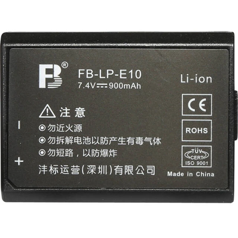 LP E10 LPE10 Li Ion Батарея пакет литиевые батареи цифровой Камера для CANON 1100D X50 T3 1200D