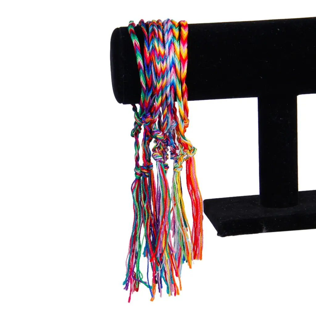 9pcs Braided Woven Threaded Friendship Bracelets Ankle Bracelet Party Favor Jewelry | Украшения и аксессуары