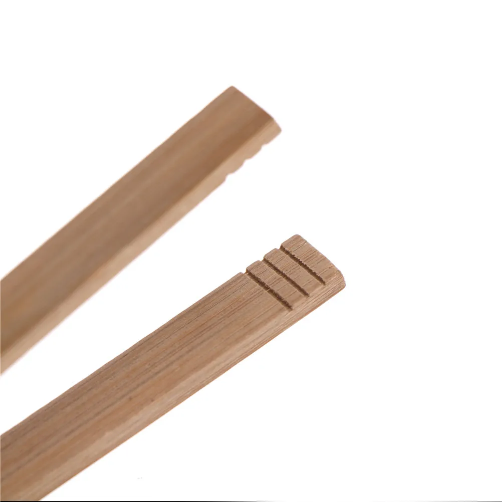 1PC Bamboo Tea Clips 18cm Kitchen Utensils With String Tea Cookie Candy Fruit Salad Small Tools Food Tongs
