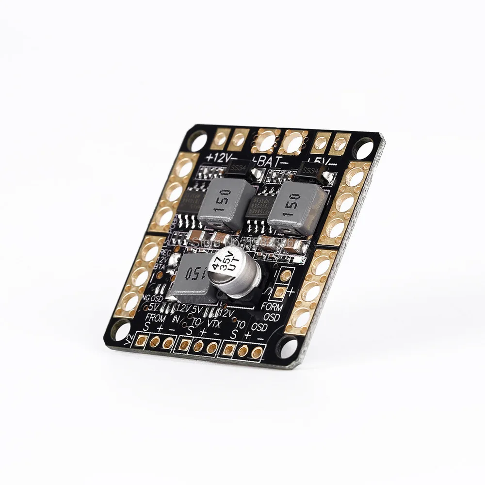 Плата распределения мощности PDB 3 в 1 пульсометр 2 6S 5 12 В А для Naze32 SP Racing F3