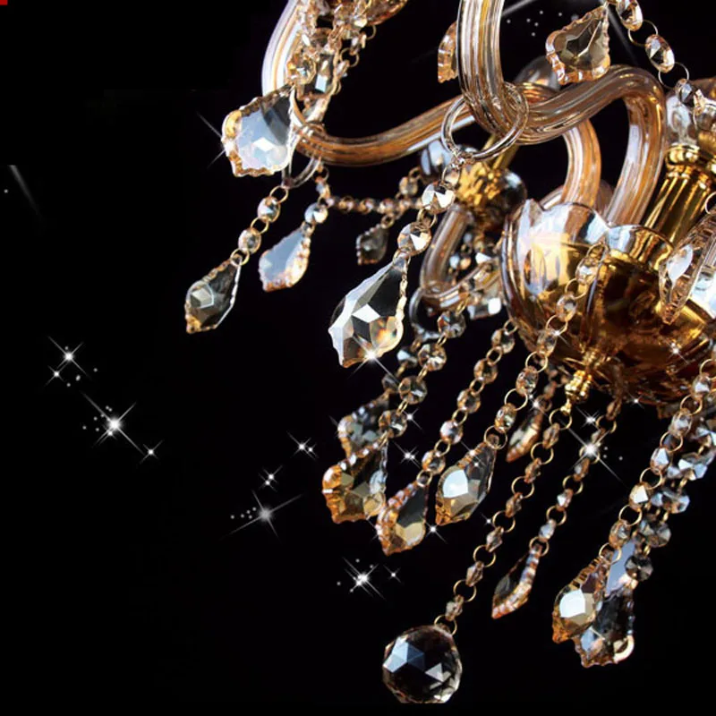 Люстры для столовой спальни кухни Современная хрустальная люстра светильник