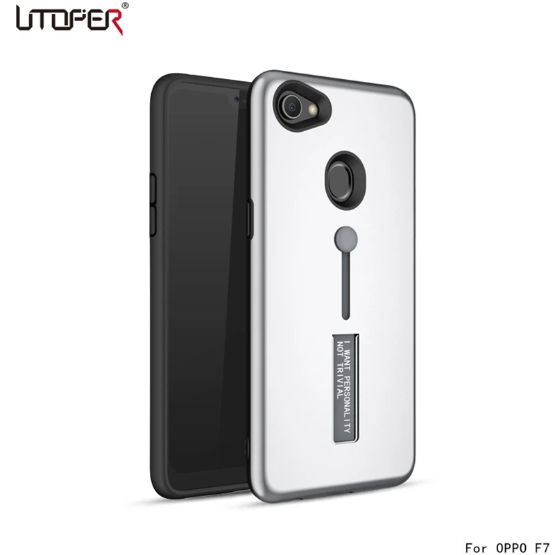 UTOPER для OPPO F7 чехол Мода держатель ремня F5 силиконовый мягкий гибкий Капа f5