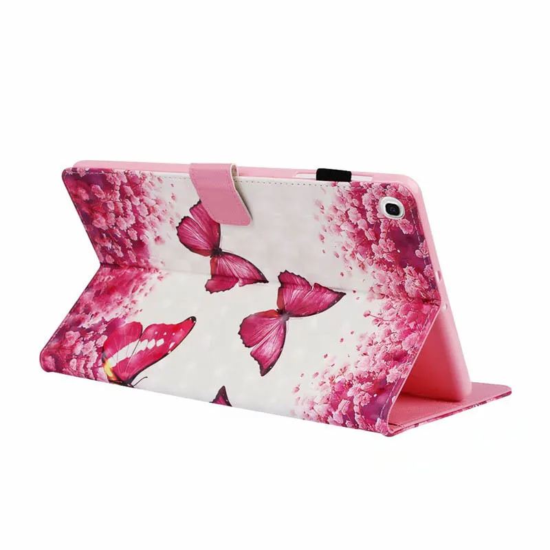 Чехол-книжка для Samsung Galaxy Tab A 10 1 T510 T720 P200 T580 T560 T280 T590 T860 T550 T710 T380 мультяшный умный