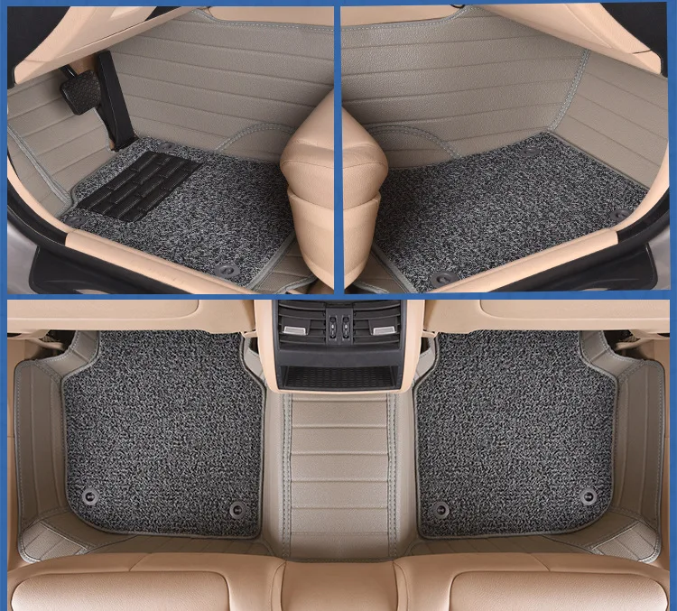 Myfmat пользовательские кожаные автомобильные коврики для VOLKSWAGEN EOS R36 UP Scirocco sharan TIGUAN