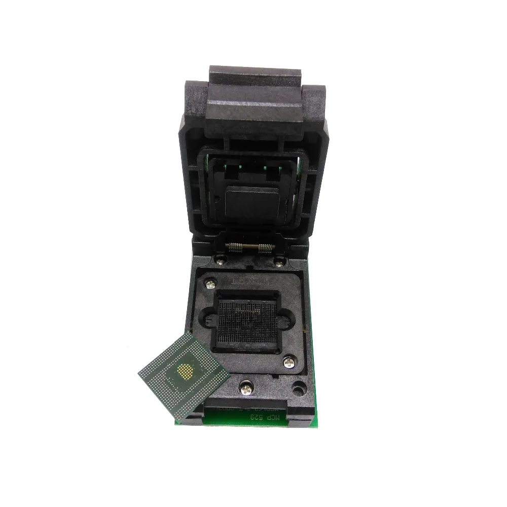 EMCP529/BGA529 тестовый разъем считывателя с интерфейсом SD BGA529 Размер 15*15 мм для SAMSUNG Note4