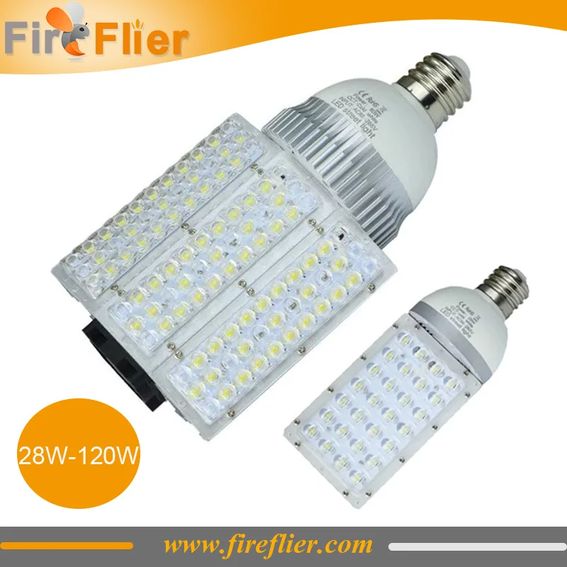 

5pcs 30w 40w e27 street light 60w led bulb street 80w 100w 120w road lighting e40 outdoor led retrofit fixture ip65 e39 outside