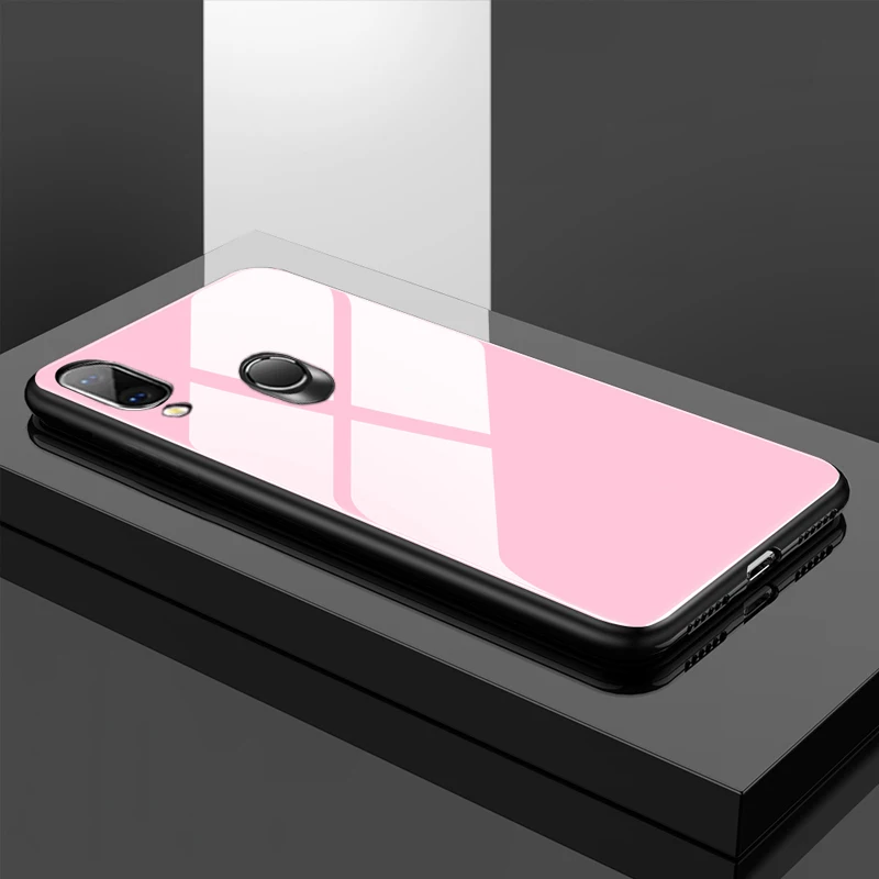 YUETUO ТПУ закаленное стекло для телефона чехол huawei nova 3 3i nova3i nova3 p smart plus 6