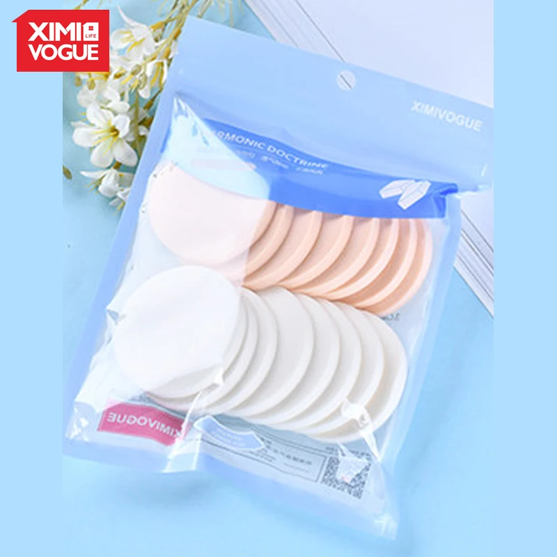 XIMIVOGUE 16 шт./лот основа под макияж губки Косметические puff безупречной порошок