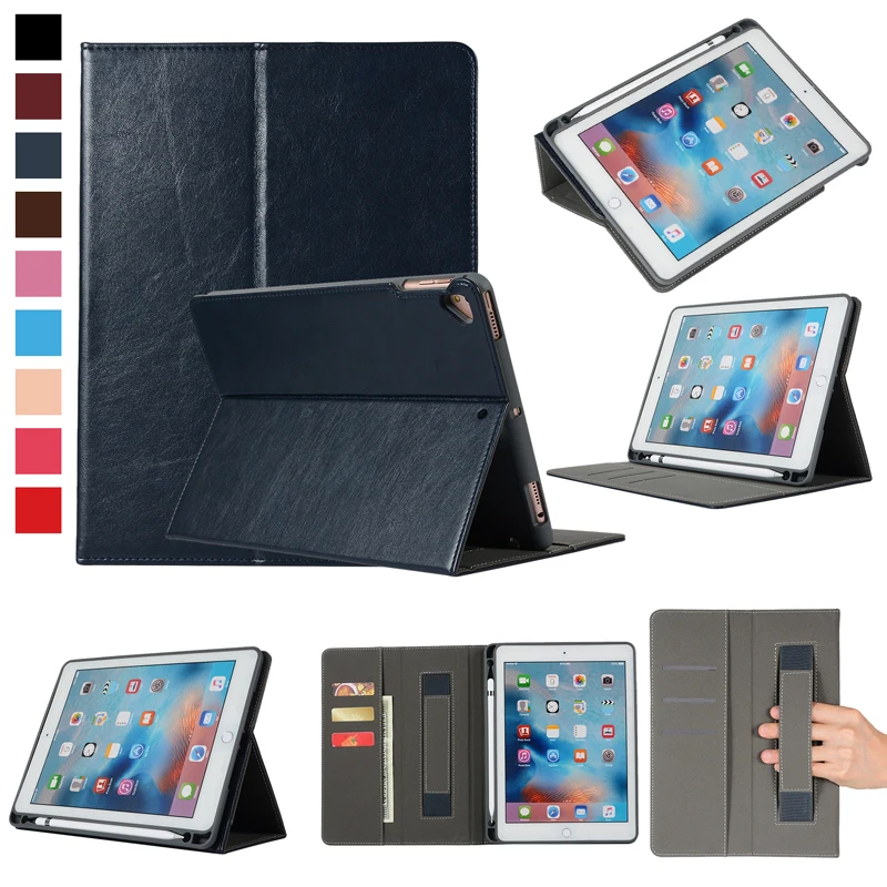Складной деловой смарт-чехол с подставкой для Apple iPad 9 7 дюйма 2017 универсальный