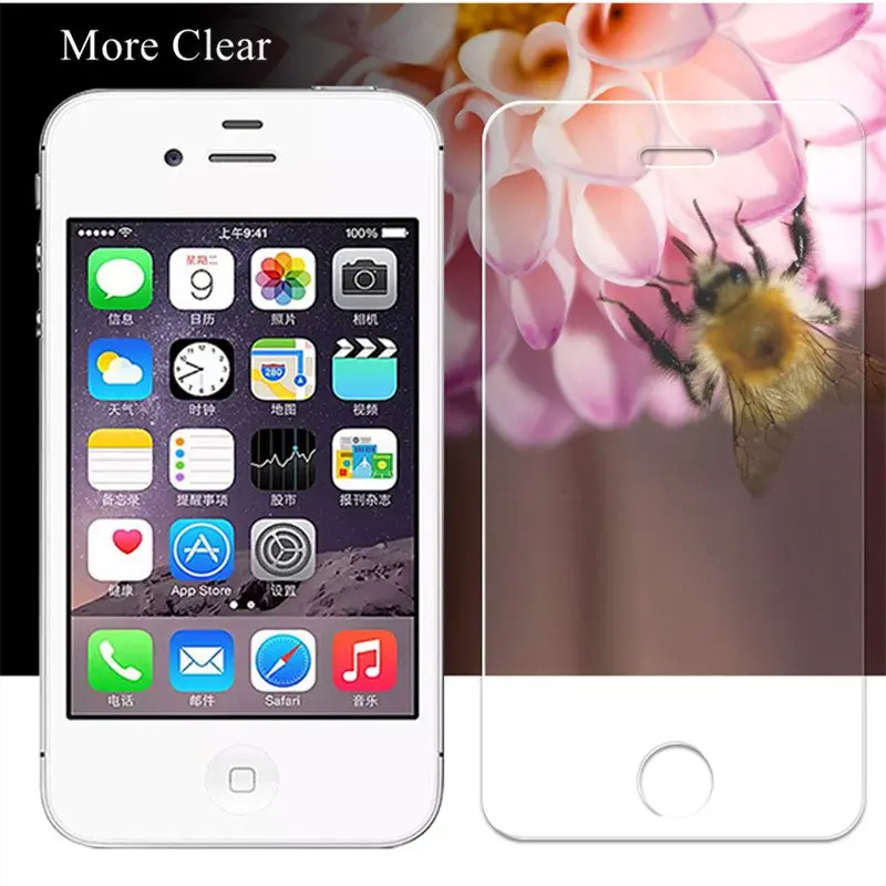 Защитное стекло закаленное 9H 2.5D для iPhone 5/SE/5/5c/5se/iPhone 5|clear screen protector|screen protectortempered glass