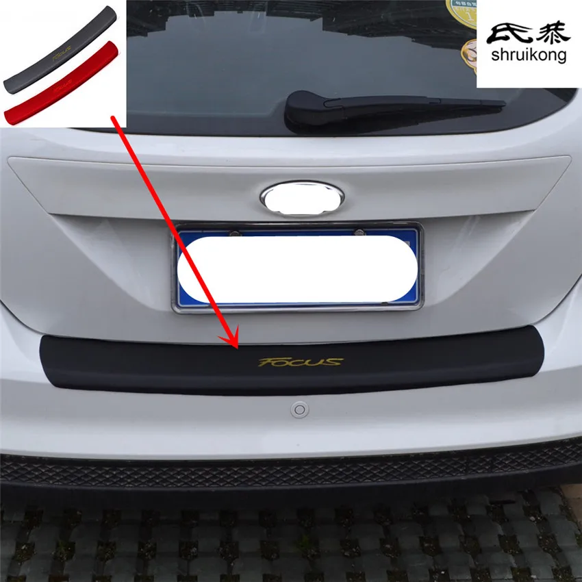 1 шт. декоративная наклейка на порог автомобиля FORD FOCUS 3 MK3 2012 2017|door sill carbon|cover forcover