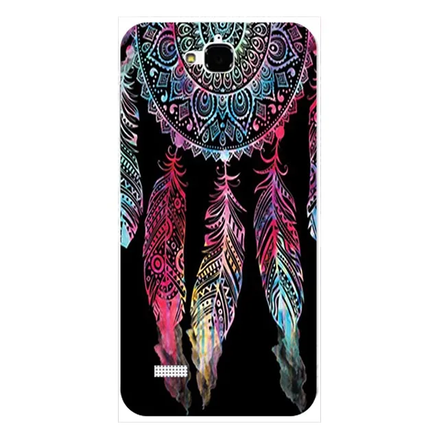 L120 Чехол для huawei Honor 3C Lite/Honor 3C Play/Honor Holly Hol-U19, силиконовый чехол с цветочным принтом, милый чехол для телефона с рисунком в виде животного - Цвет: L120