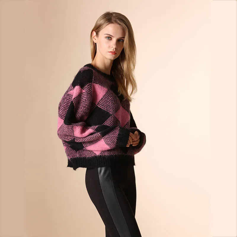 Runway 2017 Pullovers Sweaters Womens Knit Autumn Winter Fall Fashion Oversize Poncho Sweater Girls Knitted Cute Unif Cape Tops | Женская