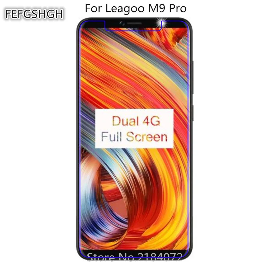 Закаленное стекло для Leagoo M9 профессиональная защитная пленка 9H Взрывозащищенная