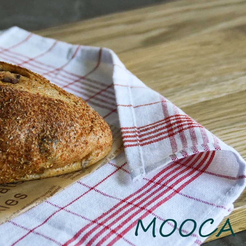 Синяя и красная клетчатая кухонная салфетка кухонное полотенце декоративная