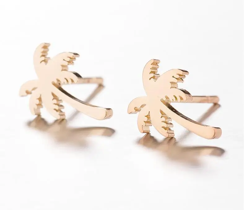 

Daisies Fashion Simple Women Coconut Palm Tree Earrings Summer Holiday Hawaii Earring Jewelry Gift Cute Beach Earings aretes