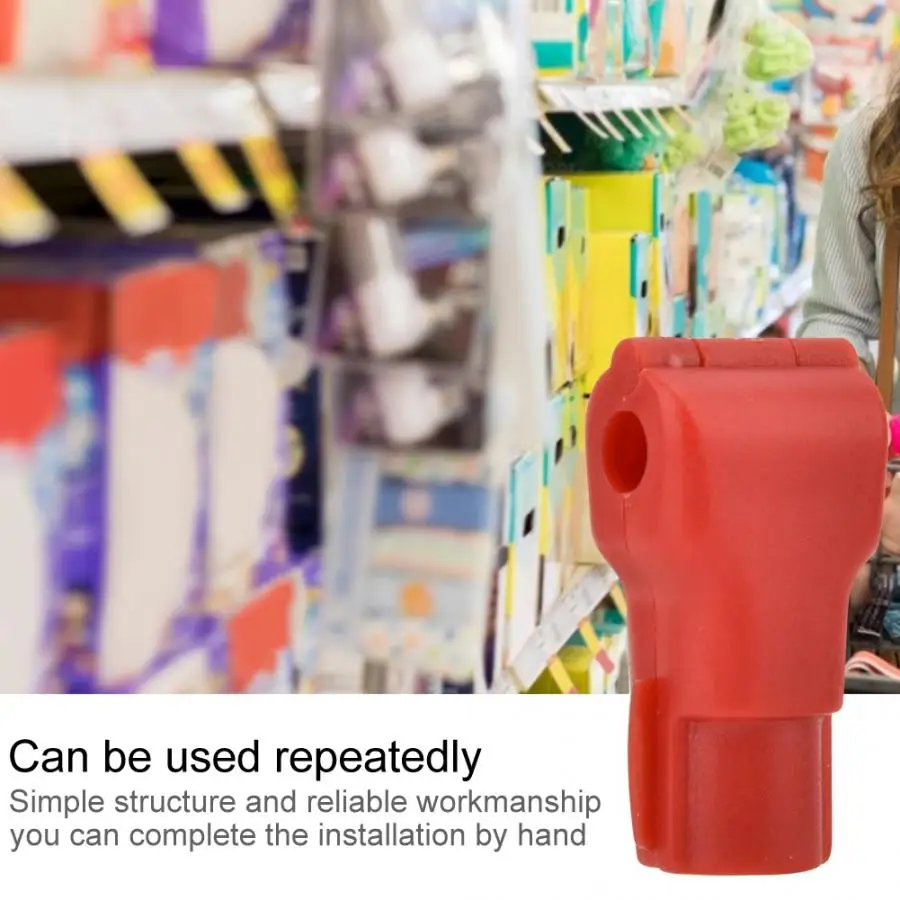 100 шт. мобильный телефон анти кражи крюк замок для магазина розничной торговли Товары красный специальное