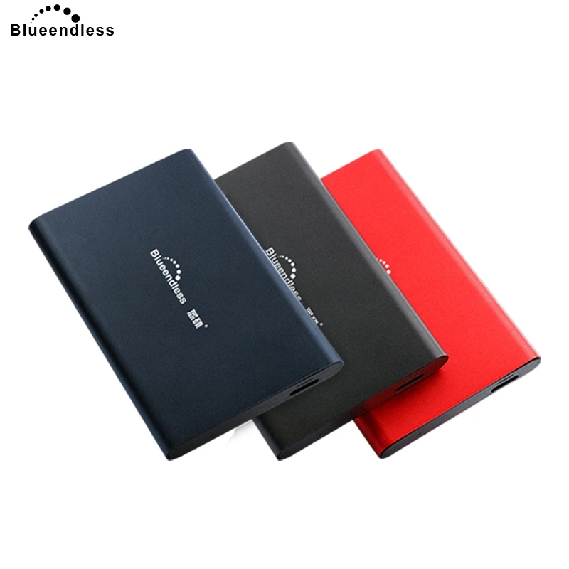 Blueendless HDD внешний жесткий диск Алюминиевый 2 5 &quotжесткого диска SATA USB 3 0 250 ГБ/500 Гб SSD