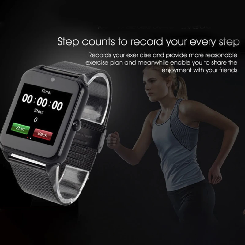 Z60 Смарт-часы GT08 Plus металлические часы со слотом для sim-карты Push Message Bluetooth подключение Android IOS Телефон умные часы