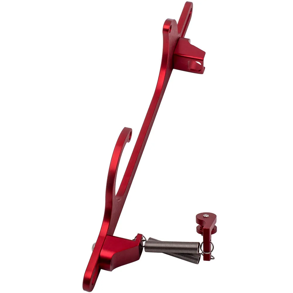 Красный Дроссельный кабель Carb кронштейн для карбюратора подходит Holley 4150 4160 350 SBC |