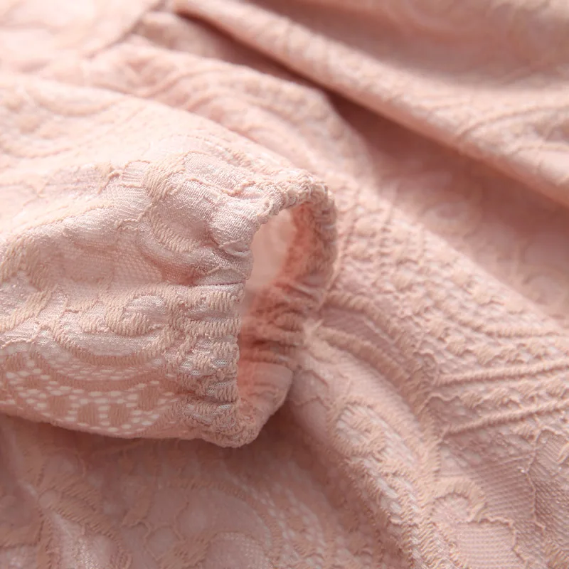 Roupas Infantis Menina Розовый Осень Платье 2-6 Возрастов Девушки Одеваются Случайные