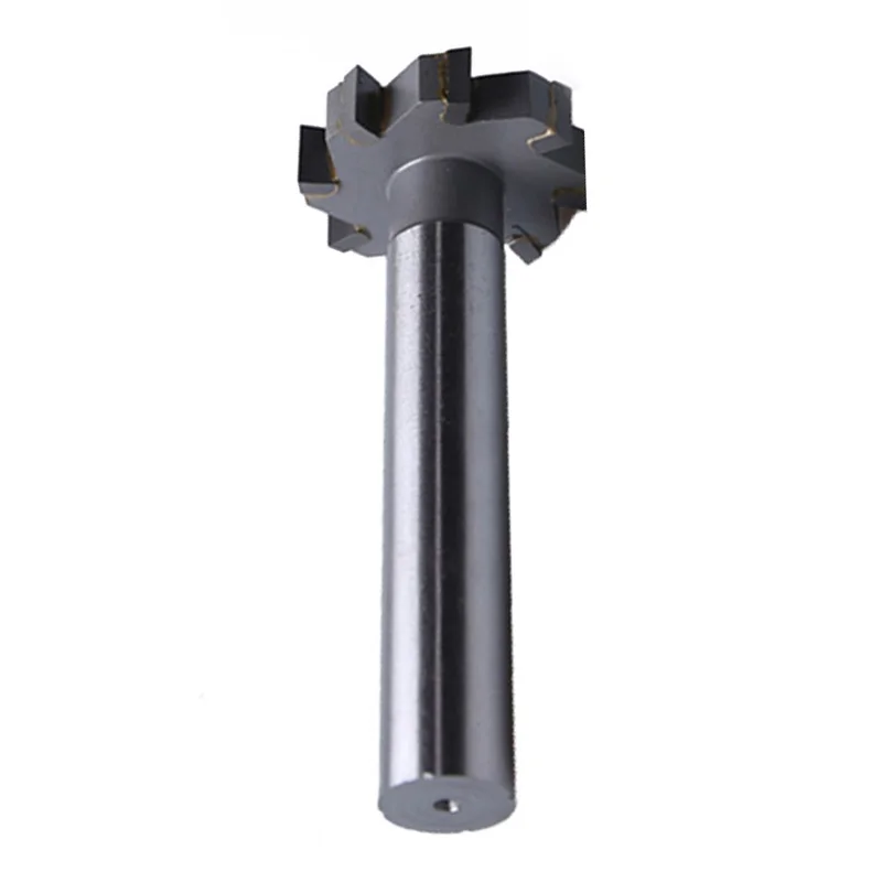 Металлообработка Т шлицевая фреза инструмент фрезерный Жесткий сплав 25*12*12 * 100L 6