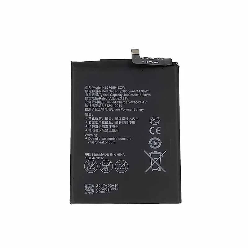 Для HuaWei Phone аккумулятор HB376994ECW для Huawei honor V9 Honor 8 pro DUK AL20 TL30 запасная батарея