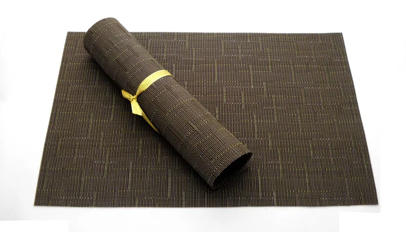 Европейский ПВХ изоляционный коврик столовый стол миски западные Мытые