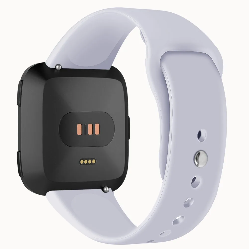 Силиконовый ремешок для fitbit versa/versa 2/versa litle ремешок reloj Браслет спортивный сменный ремешок для часов Часы Аксессуары