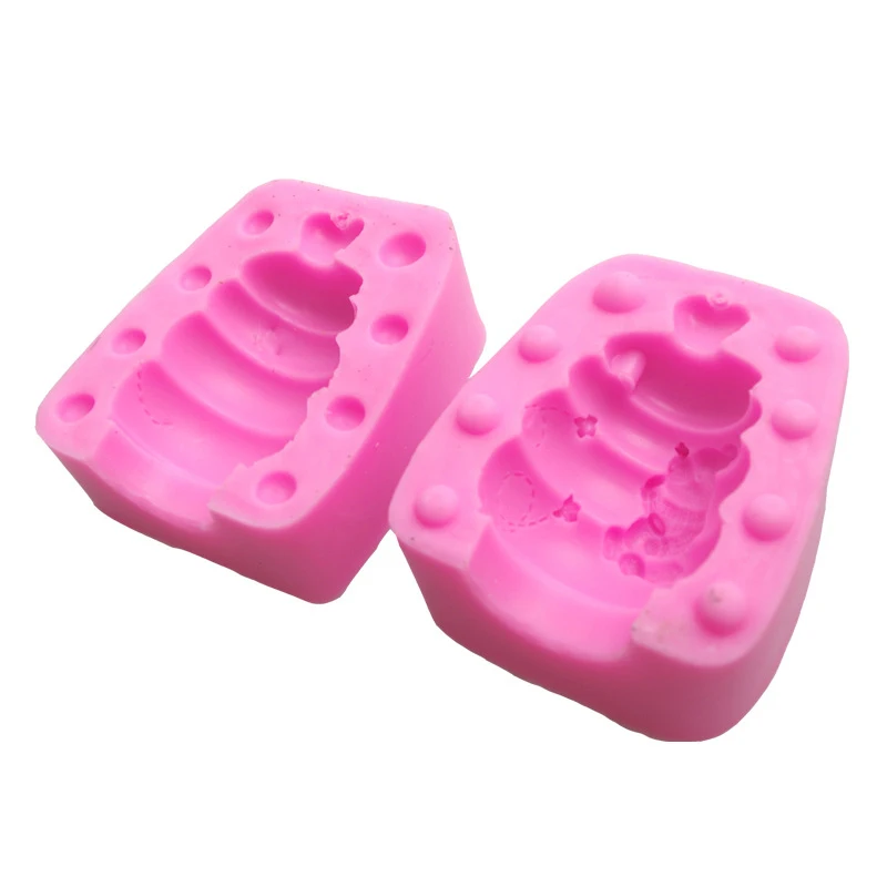 2 дюжины/партия формы для помадки и торта в форме мультяшного медведя пчелы|chocolate