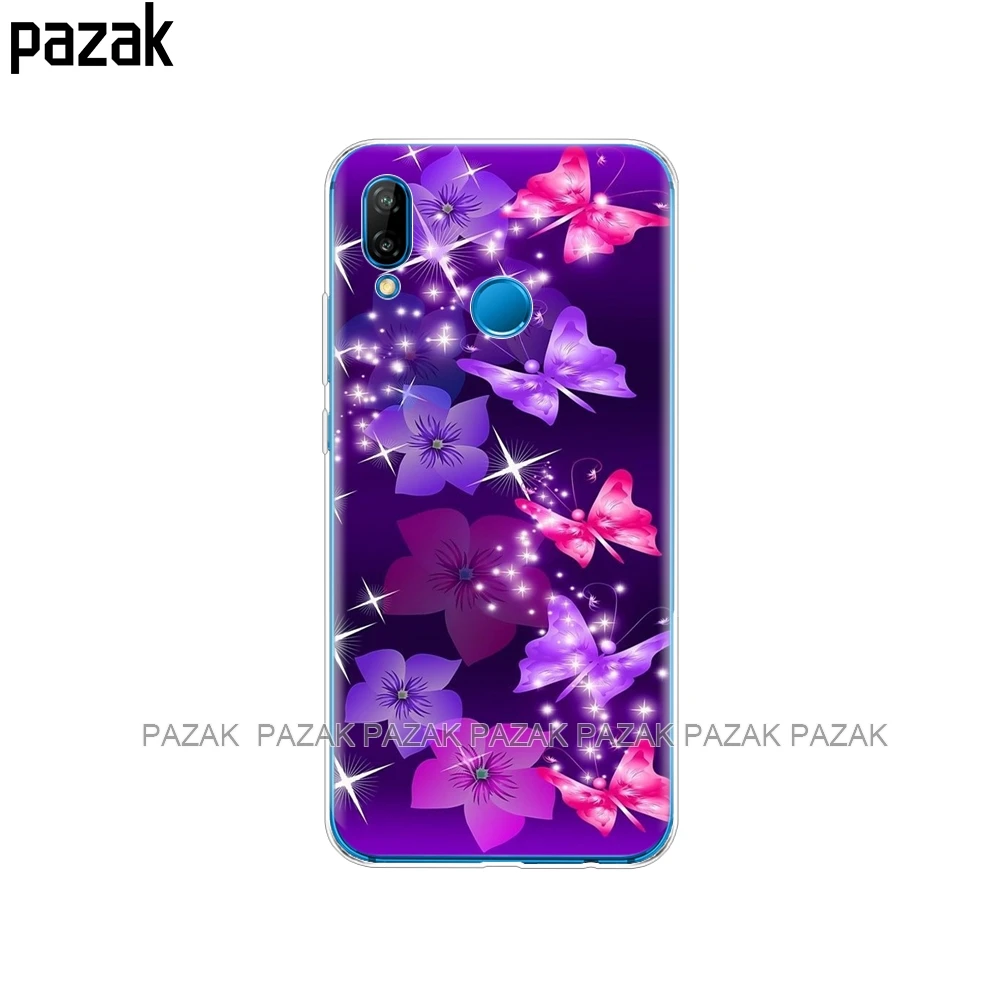 Силиконовый чехол для huawei nova 3 3i 3e чехол для телефона мягкий tpu чехол для nova 3 nova 3i INE-LX2 INE-LX9 funda задняя крышка чехол бампер - Цвет: 61441