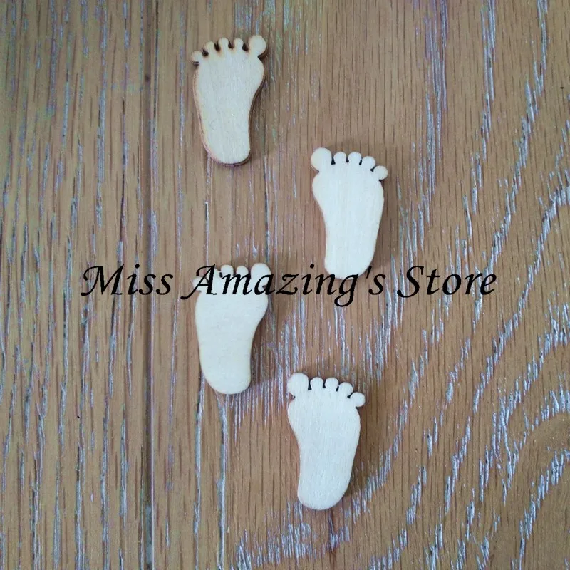 (120 шт./лот) деревянные украшения для рукоделия 30x18 мм|decorative decorative|decor diydecoration baby shower