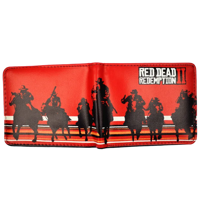 Мужской кошелек Hot Game Red Dead выкуп 2 короткий для мужчин и студентов с замком