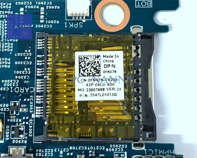 Материнская плата PCNANNY FN47N 0FN47N 12311-2 для Dell Inspiron 15 7537 Intel i5-4200U 1 60 ГГц материнская