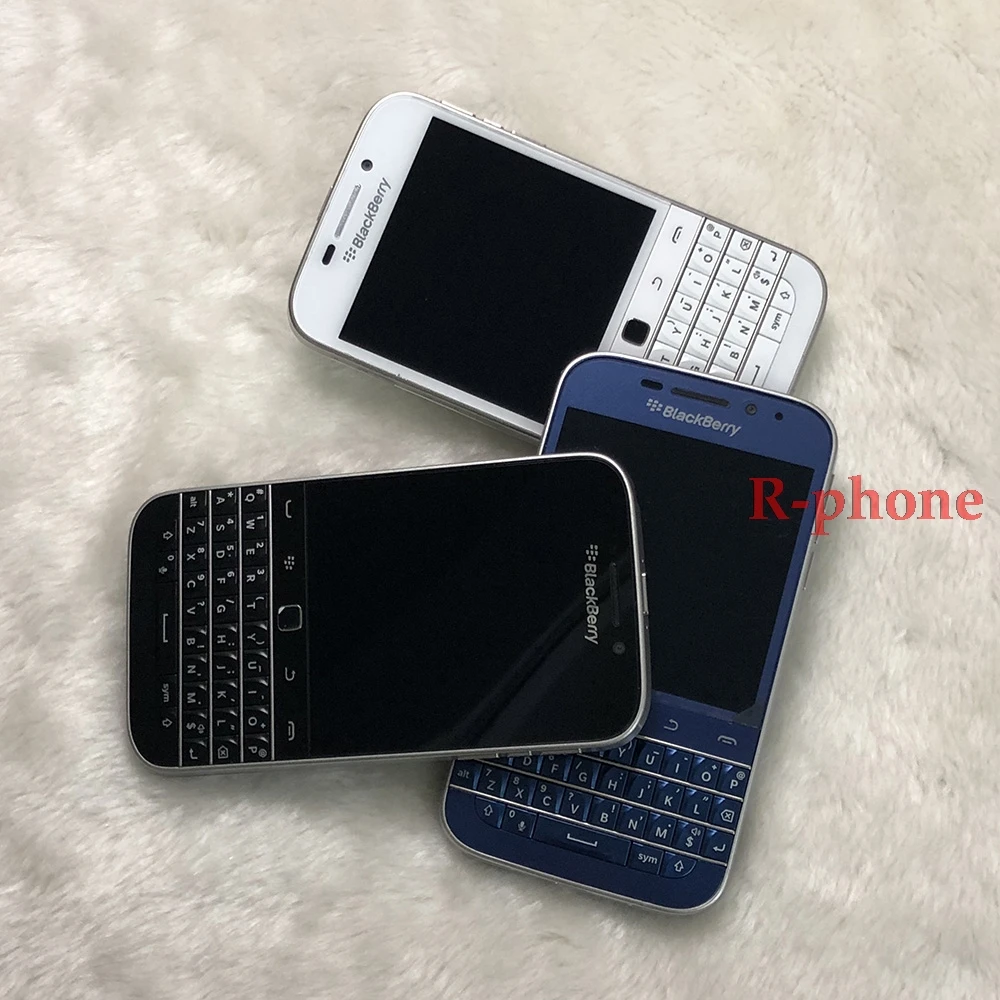 Разблокированный BlackBerry Classic Q20 16G rom 3," BlackBerry Q20 8MP 4G wifi Восстановленный телефон