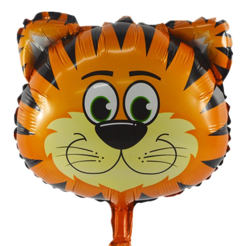 1 шт. Smiley Tigerbaby воздушные шары для душа с рисунком Amnimal новым годом и днем рождения