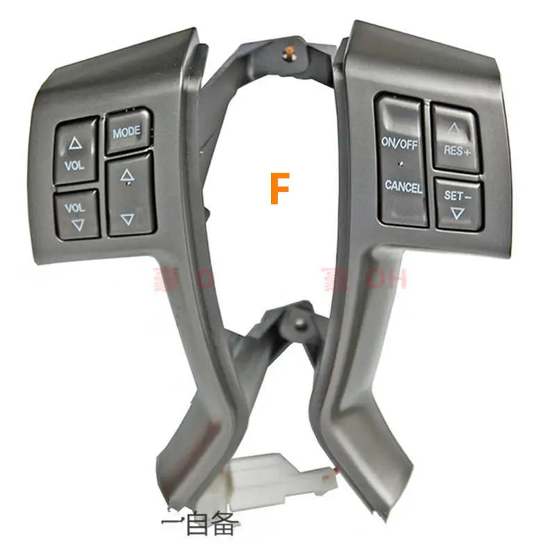 Для Geely Emgrand 7 EC7 EC715 EC718, EC7-RV EC715-RV, Автомобильный руль многофункциональные кнопки дистанционного управления, CD аудио канал громкости - Цвет: F