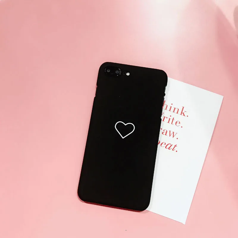 Чехлы для телефонов KACOOL с сердечками iPhone 6 6Plus 6s Plus жесткий защитный чехол из