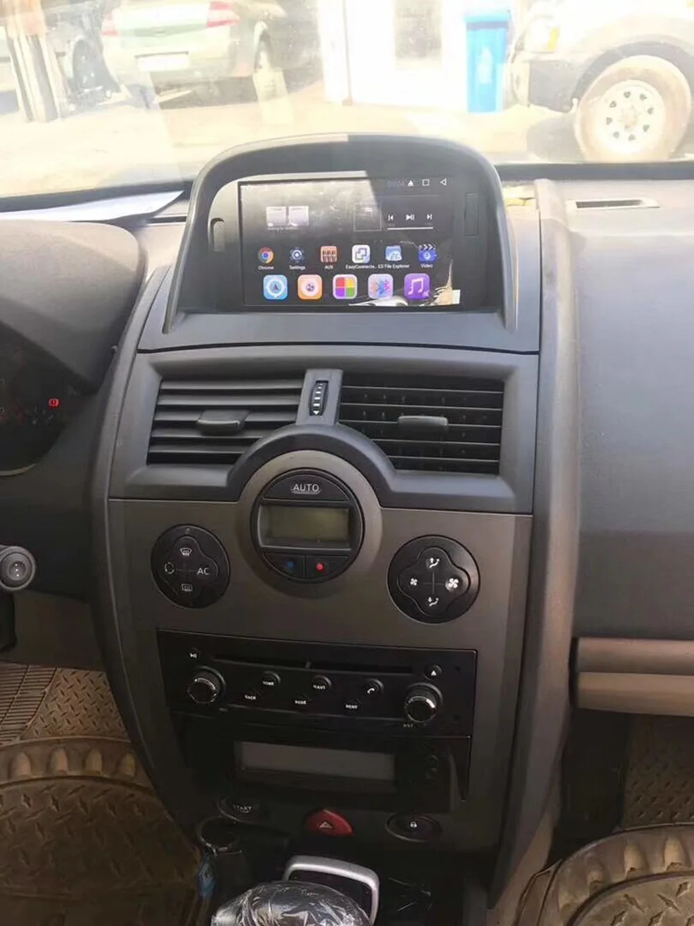 " Android автомобильный мультимедийный Стерео DVD gps навигация Радио Аудио спутниковая нав головное устройство для Renault Megane 2 II 2003 2004 2005 2006
