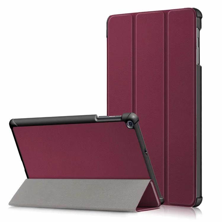 Чехол книжка для Samsung Galaxy Tab A 10 1 2019 T510 T515 дюйма чехол подставка из искусственной
