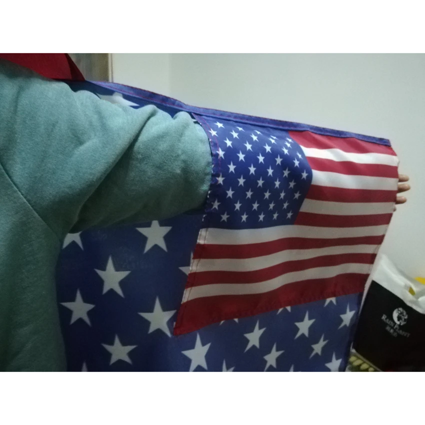 Индивидуальный баннер с накидкой 3 Х5 футов 150 х90 см из полиэстера спортивное