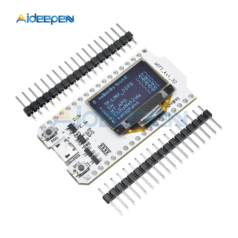 Цифровая плата разработки ESP32 0 96 дюйма OLED Wi Fi Bluetooth ESP8266 ESP12F CP2102 модуль для