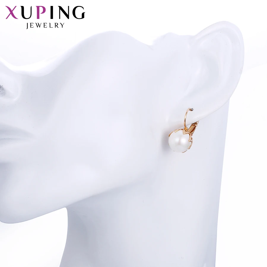 Xuping модные серьги золотого цвета новый дизайн ювелирные изделия Высокое