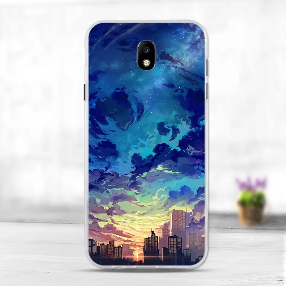 Чехол для Funda Samsung Galaxy J7 2017 EU J730 J730F мягкие силиконовые чехлы Capa Pro чехол задней