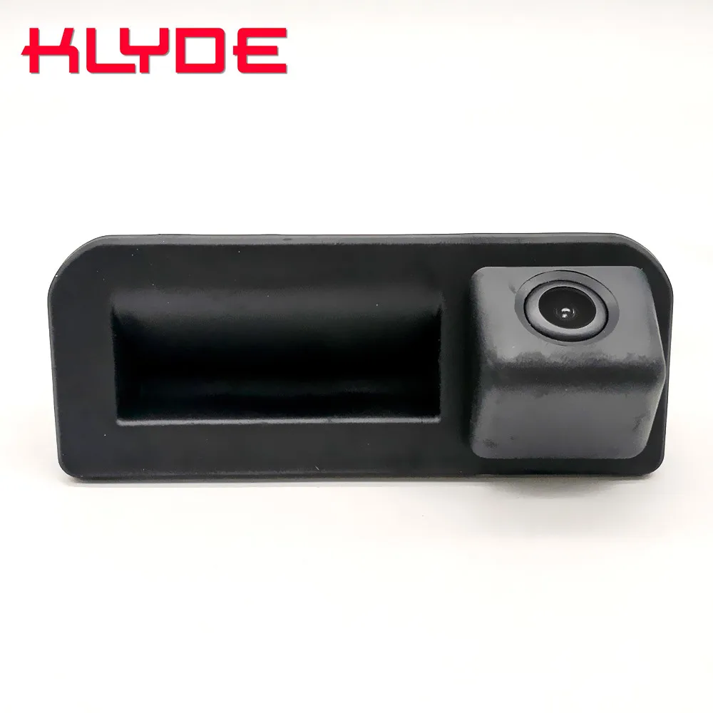 KLYDE HD Водонепроницаемая камера ночного видения для автомобиля, заднего вида, помощь при парковке, ручка багажника для Audi Q2 A5 Skoda Kodiaq